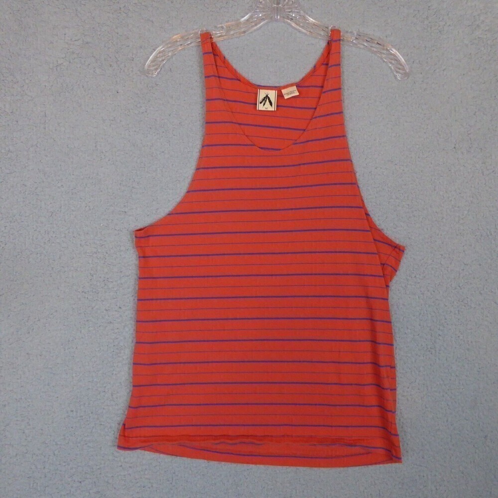 Moth Shirt Women's Medium Red Striped Tank Top Sleeveless Anthropologie